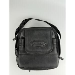 Case Logic Vintage Discman Walkman CD Player Bag Case Travel Faux Leather Black